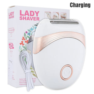 Electric Razor Painless Lady Shaver For Women Bikini Trimmer Whole Body Waterproof USB Charging Electric Shaver Women - Virtual Blue Store