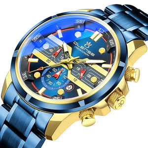 Relojes  Watch Men Fashion Sport Quartz Clock Mens Watches Top Brand Luxury Business Waterproof Watch Relogio Masculino wach - Virtual Blue Store