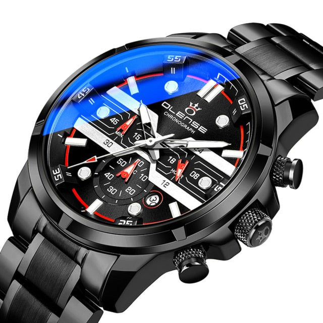 Relojes  Watch Men Fashion Sport Quartz Clock Mens Watches Top Brand Luxury Business Waterproof Watch Relogio Masculino wach - Virtual Blue Store