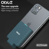 OISLE 4225mah mini portable mobile power bank for iphone X 11 12 battery case for Samsung S10/S9/s20 FOR Huawei p30/P20 PRO/P40 - Virtual Blue Store