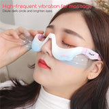 3D EMS Micro-Current Pulse Eye Relax Massager Heating Therapy Acupressure Fatigue Relief Wrinkle Reduction Blood Circulation - Virtual Blue Store