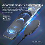 Essager 15W Qi Magnetic Wireless Charger For iPhone 12 11 Pro Max Mini X 8 Magic Induction Fast Wireless Charging Pad For Apple - Virtual Blue Store