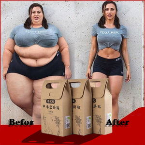 30pcs Chinese Medicine Slimming Diets Patch Weight Loss Strongest Slim Patch Pads Detox Adhesive Sheet Face Lift Tool - Virtual Blue Store