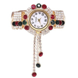 2021 Top Brand Luxury Rhinestone Bracelet Watch Women Watches Ladies Wristwatch Relogio Feminino Reloj Mujer Montre Femme Clock - Virtual Blue Store