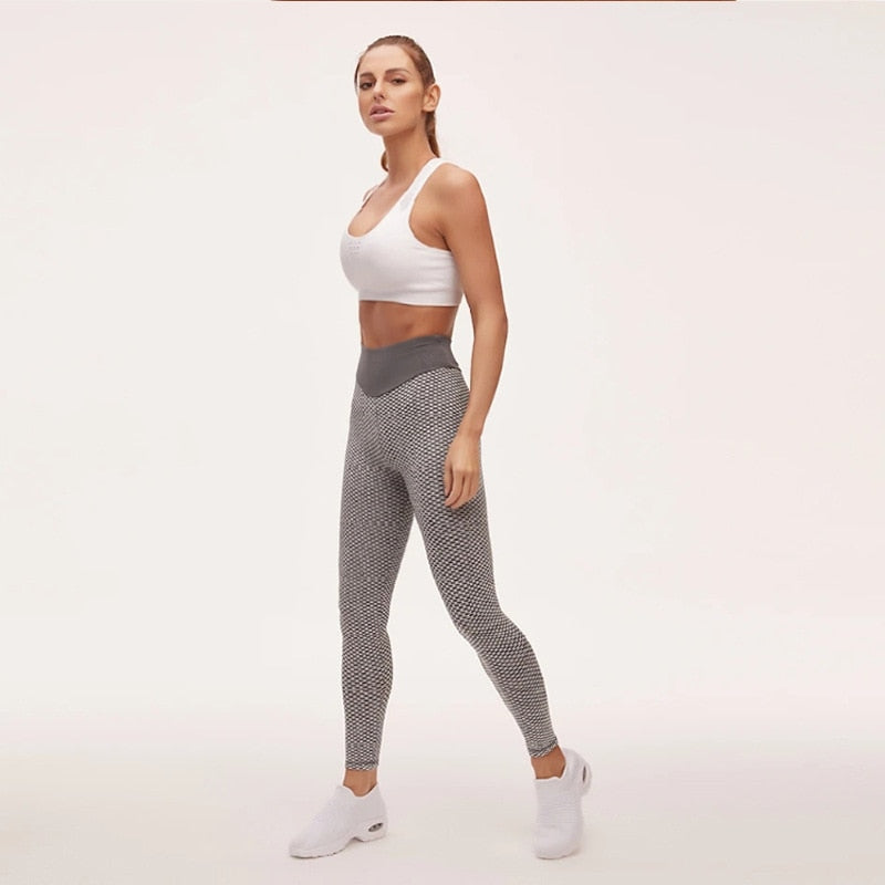CHRLEISURE Push Up Seamless Leggings For Women Sexy Workout Gym