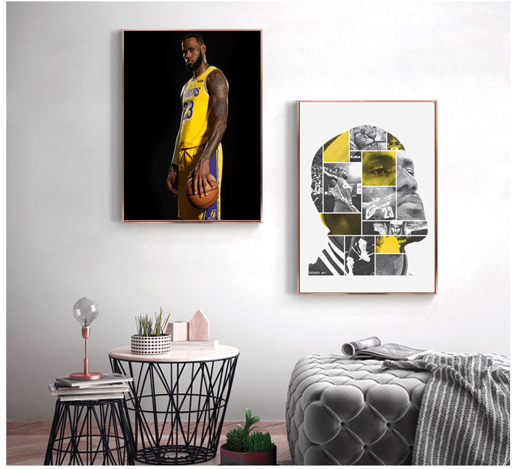  ORIMAMI Signed Black Superstar LeBron James Poster Framed Photo  Decor with 1x35mm Film Display,Cool Gifts for Basketball Lover/LeBron James  Fans - 8x6 Inches : Sports & Outdoors