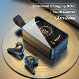 TWS Wireless Headphones 3500mAh Charging Box 9D Stereo  Sports Waterproof Bluetooth Wireless Earphones With Microphone for Phone - Virtual Blue Store