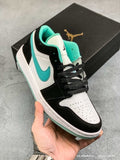 Air jordan 1 Mid Joe 1aj1 low top casual board shoes with leather upper and simple atmosphere Sneaker Size 36-45 - Virtual Blue Store