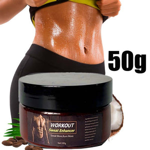 50g Exercise enhancing fat burning cream Massage Firming Cream Leg Fat Shaping Skin Firming Cream Weight Loss Firming Cream - Virtual Blue Store