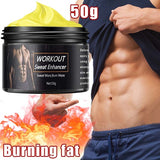 50g Exercise enhancing fat burning cream Massage Firming Cream Leg Fat Shaping Skin Firming Cream Weight Loss Firming Cream - Virtual Blue Store