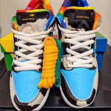 2020 New Authentic Ben Jerrys x SB Dunks Low Chunky Dunky White Lagoon Pulse Black Universit Running Shoes - Virtual Blue Store