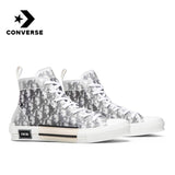 Dior Oblique X converser B23 Men Women Skateboarding Shoes Low High Nonslip Comfortable Light Weight Canvas Sports Sneakers - Virtual Blue Store