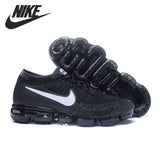 Nike- AIR VAPORMAX FLYKNIT 1.0 Comfortable Black White Women Men Sports Sneakers Breathable Running Shoes 36-45