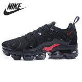 Nike- Air VaporMax Plus TN Women Men's Running Shoes Triple Black New Arrival Authentic Breathable Outdoor Sneakers 36-45 - Virtual Blue Store