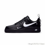 Nike-Air Force 1 Leather Men's Skateboarding Shoes Comfortable Outdoor Sports Sneakers 15482 - Virtual Blue Store