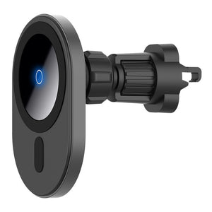 Bonola 15W Magnetic Car Wireless Charger for iPhone12 Pro Max/12Pro/12Mini/12 Qi Fast Charging360°Air Outlet Magsafe Cars Holder - Virtual Blue Store