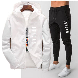 New casual jacket suit men's windbreaker spring autumn jacket men's windbreaker pilot hooded jacket men's - Virtual Blue Store