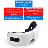 New 4D Bluetooth Eyes Massager Music Massage Heating Electric Smart Mask For Sleep Airbag Vibration Anti Wrinkle Eye Care Device - Virtual Blue Store