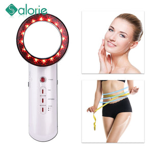 Facial Lifting Body Slimming Massager EMS Ultrasound Cavitation Lipo Fat Burner Machine Galvanic Infrared Ultrasonic Weight Lose - Virtual Blue Store