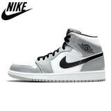 Original Athletic Air Jordan 1 Middle Cut Men's and Women's Basketball Shoes Size 36-45 CU2803-200  #4 - Virtual Blue Store