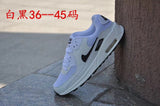 NIKE-Men Women Camouflage Sports Shoes Cushioned Chunky Sole Lace Up Sports Shoes Outdoor AIR MAX 90 - Virtual Blue Store