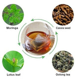HFU Healthy Detox Hemp Tea 100% Pure Natural Detox Tea Weight Loss Slimming Appetite Suppressant Help Sleep and Relieve Stress - Virtual Blue Store