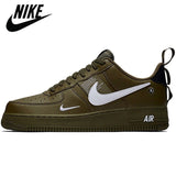 Sneakers Original SCHNIKE-Air Force 1 Low 07 LV8 Utility One AF1 Hotsale Men Skateboard Shoes Women's Official Sports Trainers - Virtual Blue Store