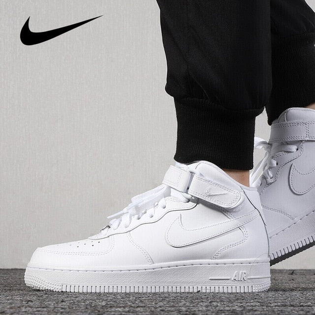 NEW ARRIVAL Original Fashion Classic SCHNIKE-AIR FORCE 1 AF1 Men's Skateboard Shoes Outdoor Sports Shoes Breathable - Virtual Blue Store