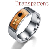 New NFC Smart Ring Finger Digital Ring Smart Wear Connect Phone Equipment Magic Ring Stainless Steel Fashion Jewelry Rings - Virtual Blue Store