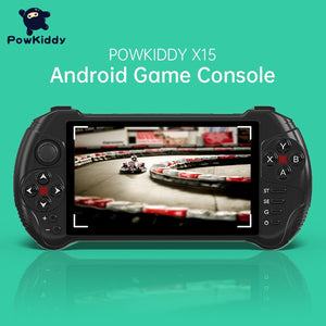Powkiddy X15 Andriod Handheld Game Console 5.5 INCH 1280*720 Screen MTK8163 Quad Core 2G RAM 32G ROM Video Handheld Game Player