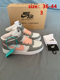 2021 Air Force One high top sneakers women Nike- classic casual sneakers Mens Skateboarding Shoes - Virtual Blue Store