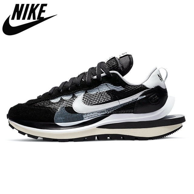 Nike- Authentic Sacai x VaporWaffle Mens Running Shoes Royal Fuchsia String Villain Red Pegasus Vaporfly Shoes Sports Shoes - Virtual Blue Store