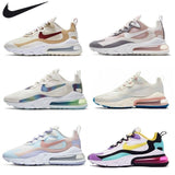 Nike- air max 270 mens running shoes original air cushion breathable comfort brand sneakers women sport shoes