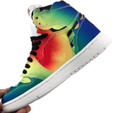 Have 1 Good Day OG J Balvin High Top Tie Dye Iridescence Basketball Shoes 1s Balvin Sports Shoes - Virtual Blue Store