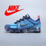 Nike- vapormax 2021 Mens Running Shoes Sports Outdoor Shoes Quality Comfortable Men Sneakers - Virtual Blue Store