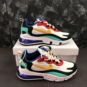 Nike- air max 270 men's running shoes original air cushion breathable comfort brand sport shoes - Virtual Blue Store