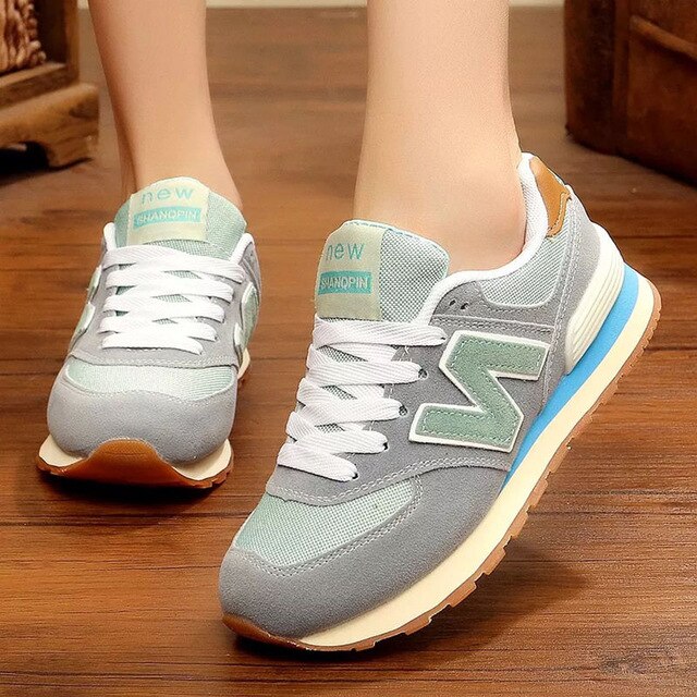 Women Breathable Tennis Sneakers Fashion Genuine Leather Sneakers Men Shoes High Quality Casual Shoes Comfortable Brand - Virtual Blue Store