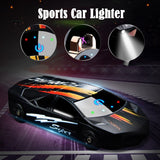 Cool Creative Racing Car Electric Lighter  Metal Custom Windproof Lighter Smoking Accessories