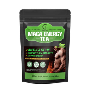 HFU Maca Tea Natural Herbal Spirit Male Function Tonic Energy Tea Tonifying Kidney Health Drink - Virtual Blue Store
