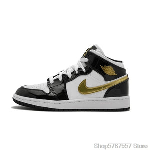 Air Jordan 1 Man Comfortable Lightweight Outdoor Sports Basketball Shoes New Arrival - Virtual Blue Store