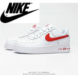 Authentic original Air Force 1 Low low-top versatile casual sports shoes Women's size 36-39 white red