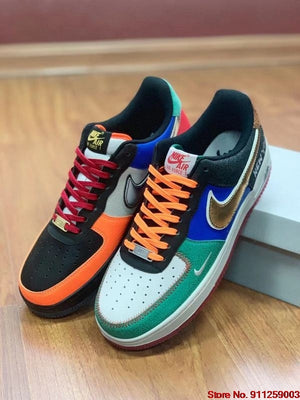 Men Air Force 1 Shadow AF1 AirForce One Shoes For Original Skateboarding Women's Outdoor Sports Sneakers - Virtual Blue Store