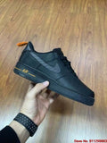 Originals Air Force 1 07 Low Men Women Skateboard Shoes Triple Black White Outdoor Walking Jogging Sports Sneakers - Virtual Blue Store