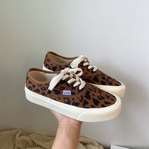 Fashion Women Warm Canvas Shoes Trend Platform Shoes New Comfortable Leopard High Quality Thick Bottom Vulcanized Shoes Women - Virtual Blue Store