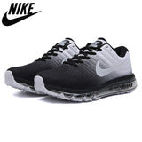 Original Authentic Air Max 2017 Black White Comforbale Breathable Outdoor Sports Sneakers Men Shoes Size 40-45 - Virtual Blue Store