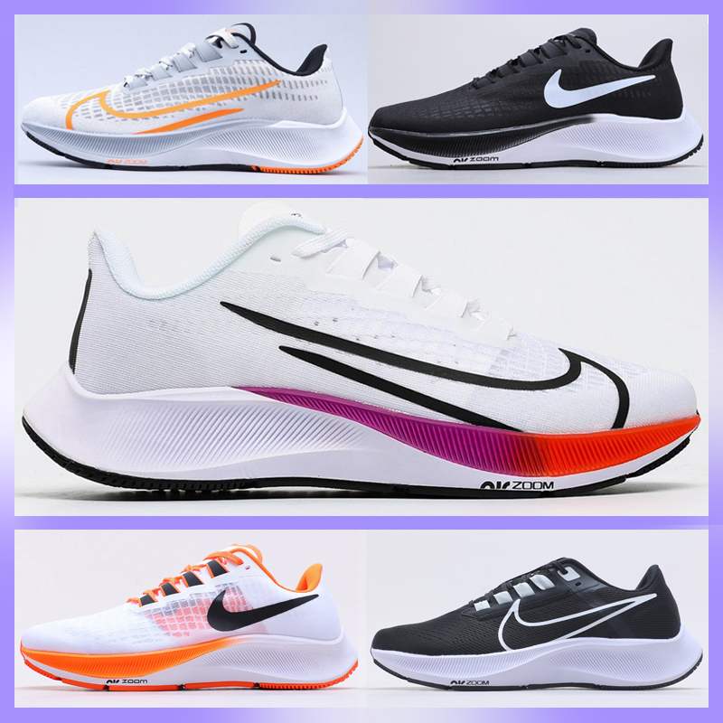 Hot Sale Nike-Shoes Air Zoom Pegasus 37 Marathon Men Women Sneakers Sports Running Casual Fashion Shoes - Virtual Blue Store