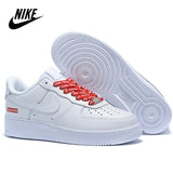 Hot Sale NIKE-Zapatillas Air Force 1 Low Sketch For Men Women Blue Style Sneakers Skate Shoes Size New From 2021 - Virtual Blue Store