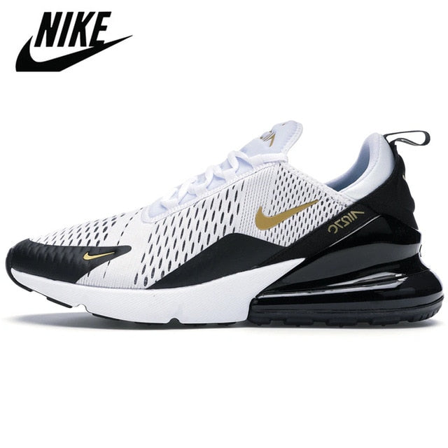 Authentic Air Max 270 Men's Running Shoes Anthracite Core White University Blue Outdoor Fashion Women's Sports Sneakers - Virtual Blue Store