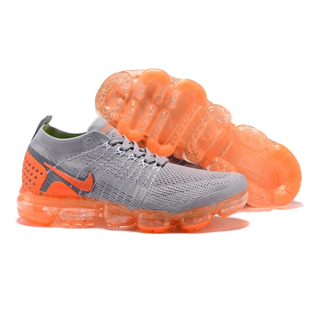 NIKE-Zapatillas Air Vapormax Flyknit 2 2018 17 Color Low Men Women Sneakers Sports Running Casual Jogging Shoes Zapatos - Virtual Blue Store