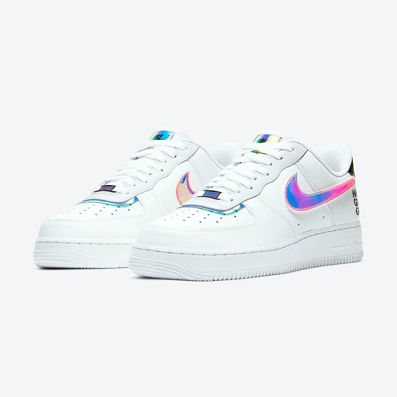 NIKE-Zapatillas Air Force 1 AF1 Unisex CD0710 Air Force One Para Caminar Men Women Sneakers Flat Skate Casual Shoes - Virtual Blue Store